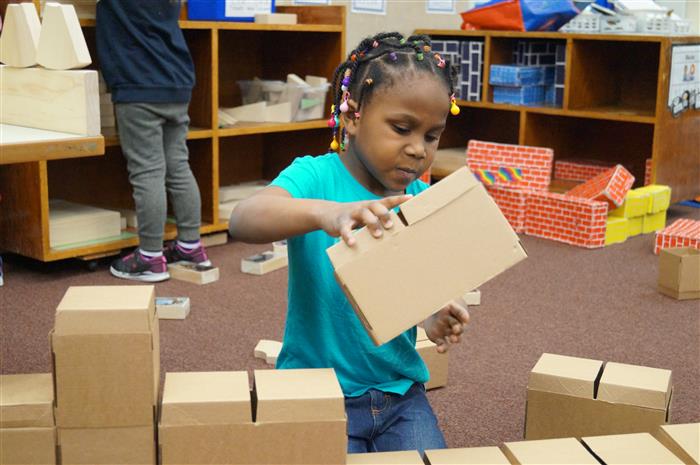 Blumfield prekindergarten building blocks